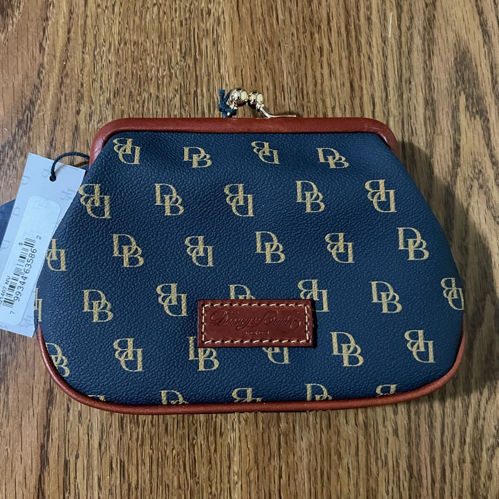 Dooney & Bourke Large Framed Kisslock Coin Purse